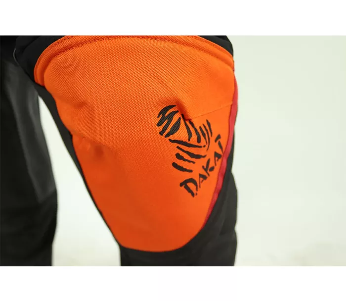 Spodnie motocyklowe Nazran Cavell Dakar antra / pomarańczowy / czarny / czerwony rozmiar 2XL