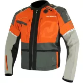 Kurtka motocyklowa Nazran Cavell Dakar pomarańczowo-szara kompatybilna z Tech-Air®