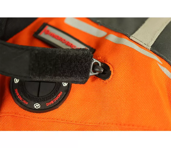 Kurtka motocyklowa Nazran Cavell Dakar pomarańczowo-szara kompatybilna z Tech-Air®