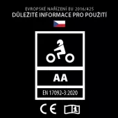 Spodnie motocyklowe damskie Nazran Lora 2.0 czarne rozmiar M