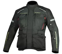 Kurtka motocyklowa Nazran Montana 2.0 czarna/fluo rozmiar 4XL
