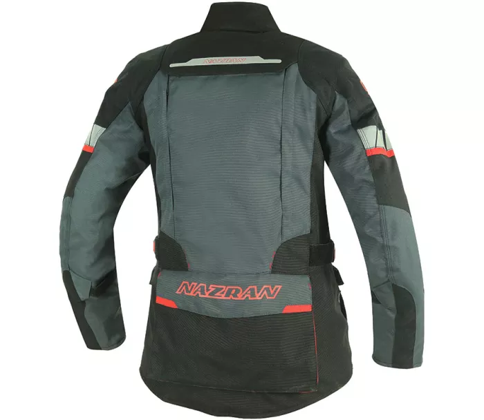 Damska kurtka motocyklowa Nazran Moritz 2.0 czarno/szara rozmiar S