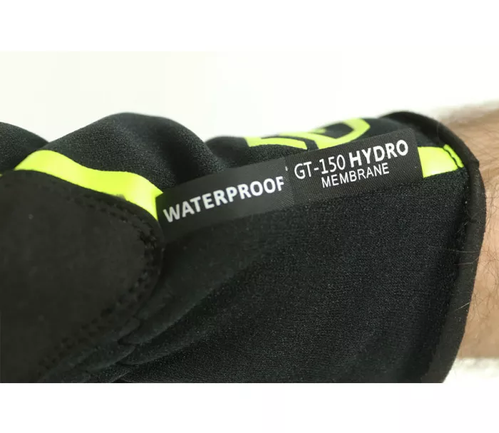 Rękawice motocyklowe Nazran Resort 2.0 WTP czarne / fluo rozmiar L