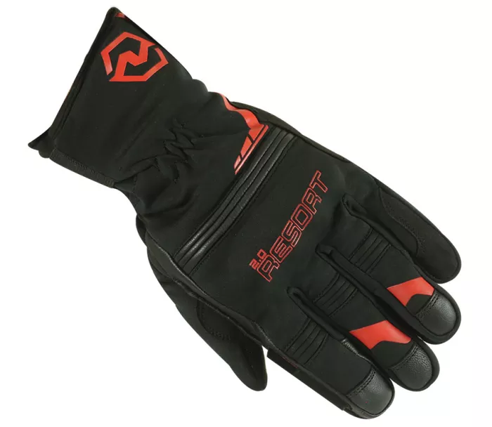 Rękawice motocyklowe Nazran Resort 2.0 WTP czarno/czerwone rozmiar S