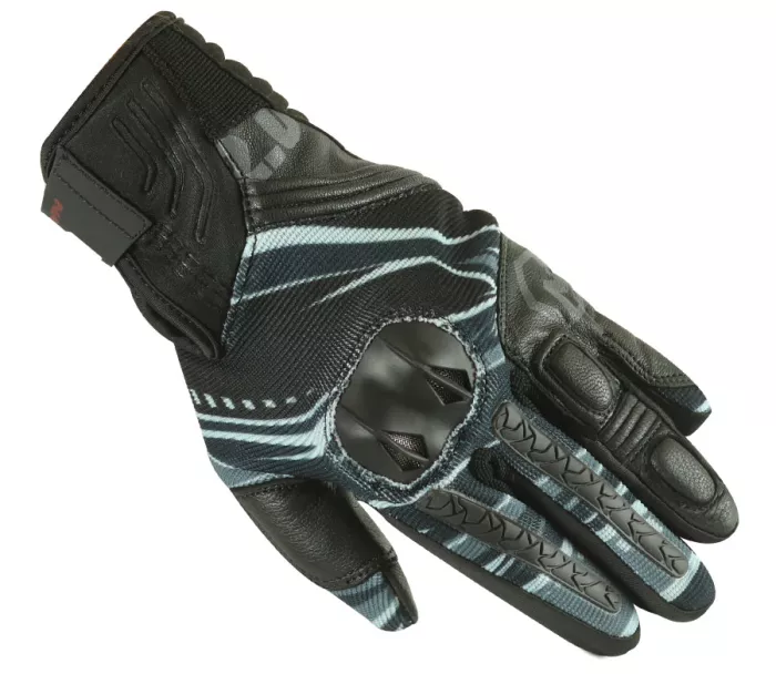 Rękawice motocyklowe Nazran Stunt 2.0 sport czarno/szare rozmiar S