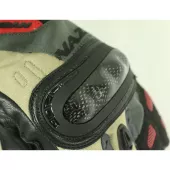 Rękawice motocyklowe Nazran Traveller TRA-05 WTP czarne / khaki rozmiar 2XL