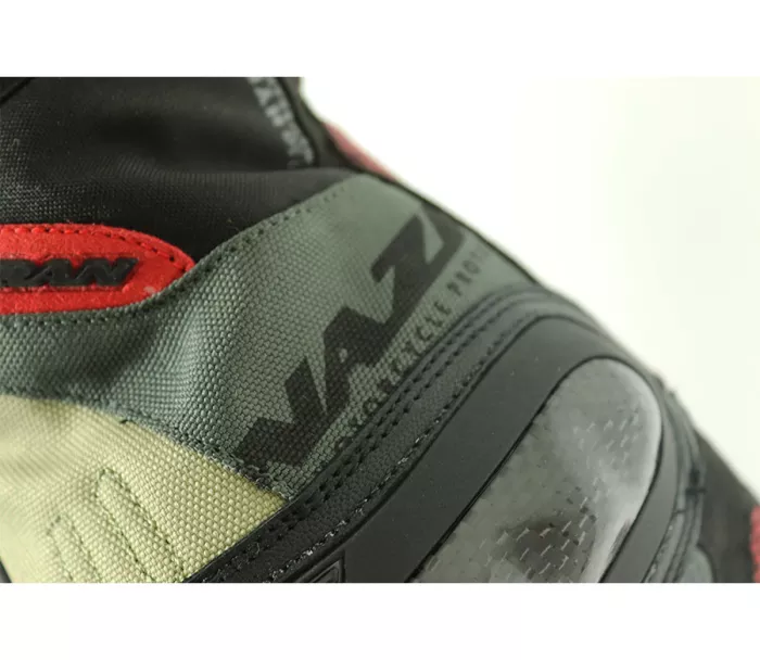 Rękawice motocyklowe Nazran Traveller TRA-05 WTP czarne / khaki rozmiar 2XL