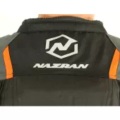 Kurtka motocyklowa Nazran Cavell Dakar pomarańczowo-szara kompatybilna z Tech-Air®