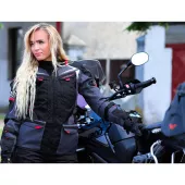 Damska kurtka motocyklowa Nazran Moritz 2.0 czarno/szara