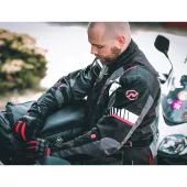 Kurtka motocyklowa Nazran Moritz 2.0 czarno / szara