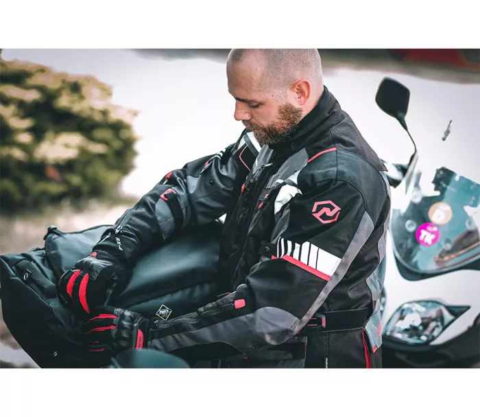 Kurtka motocyklowa Nazran Moritz 2.0 czarno / szara