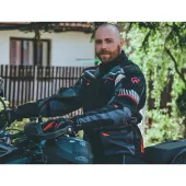Kurtka motocyklowa Nazran Moritz 2.0 czarno / szara