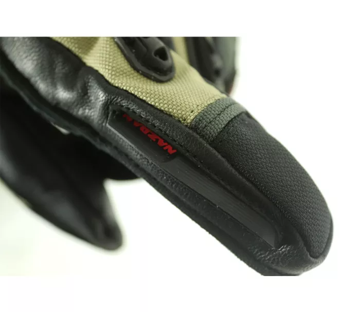 Rękawice motocyklowe Nazran Traveller TRA-05 WTP czarne / khaki rozmiar 2XL