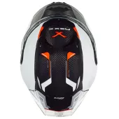 Kask motocyklowy NEXX X.R3R CARBON biało/czerwony