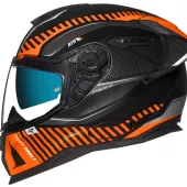 Kask motocyklowy NEXX SX.100R SKIDDER pomarańczowo-czarny MT rozmiar 2XL