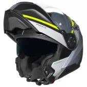 Kask motocyklowy NEXX X.VILITUR STIGEN szaro/neonowy MT