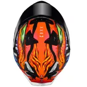 Kask motocyklowy NEXX X.R3R ZORGA pomarańczowy