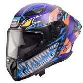 Caberg Drift Evo II Nobo matt black/red fluo/blue/purple vel.S
