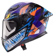 Caberg Drift Evo II Nobo matt black/red fluo/blue/purple vel.S