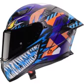 Caberg Drift Evo II Nobo matt black/red fluo/blue/purple vel.S