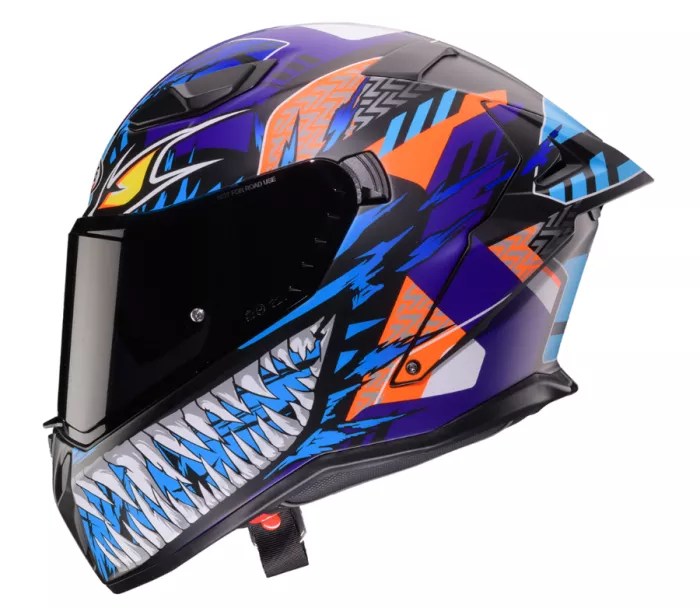 Caberg Drift Evo II Nobo matt black/red fluo/blue/purple vel.S