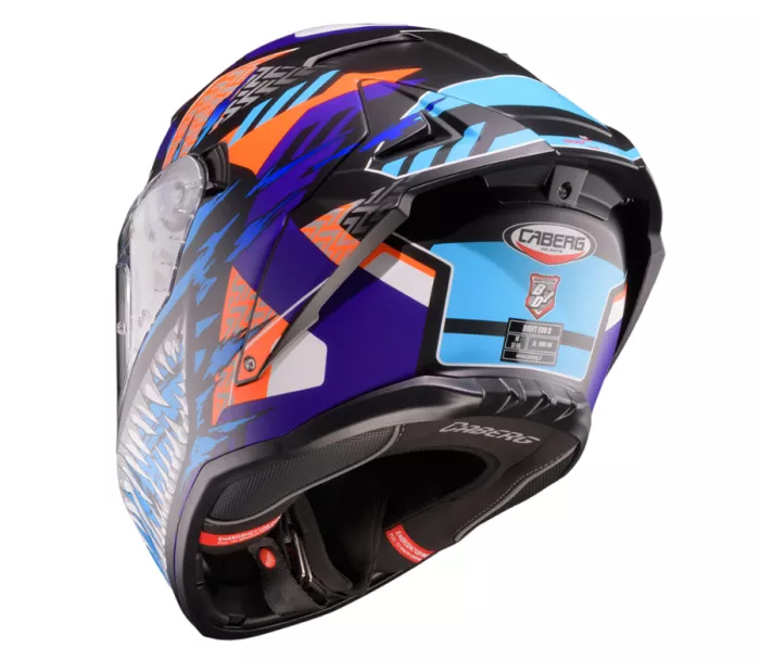Caberg Drift Evo II Nobo matt black/red fluo/blue/purple vel.S