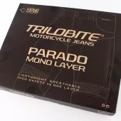 Dżinsy motocyklowe Trilobite Parado monolayer AAA slim fit black