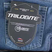 Dżinsy motocyklowe Trilobite Parado monolayer AAA slim fit black