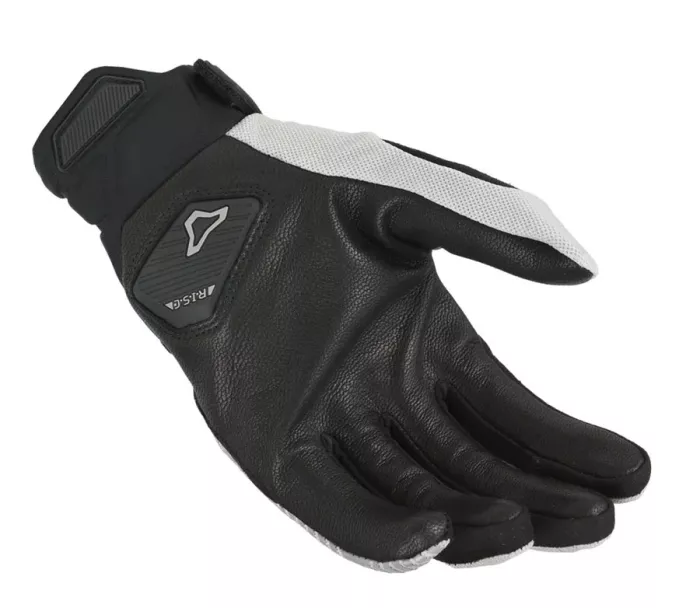 Rękawiczki męskie Macna Obtain leather grey/black