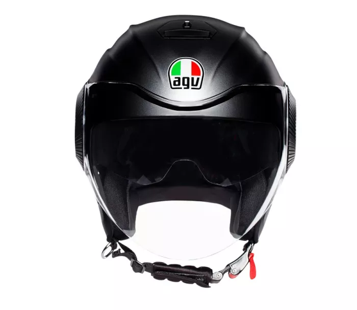 Kask motocyklowy AGV ORBYT E2205 SOLID MATT BLACK