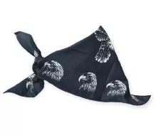 Szalik Bikers mode A18914 bawełniany orzeł