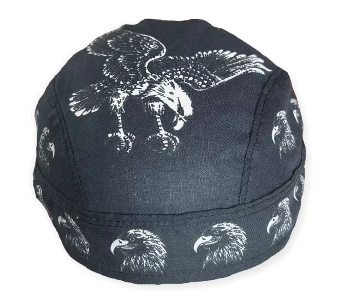 Mody motocyklowe A80129 Chusta (czapka) bawełniany orzeł