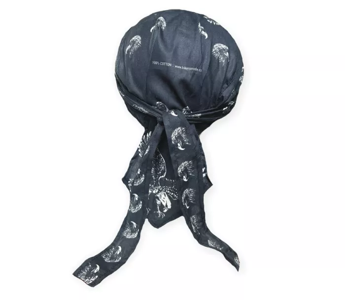 Mody motocyklowe A80129 Chusta (czapka) bawełniany orzeł