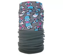 Szalik dziecięcy 4Fun Owl szary