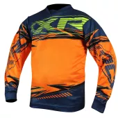 Dziecięca koszulka motocrossowa XRC MX Pablo blue/orange