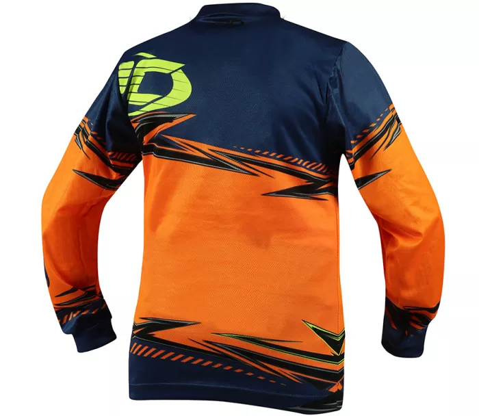 Dziecięca koszulka motocrossowa XRC MX Pablo blue/orange rozmiar 3Y-4Y