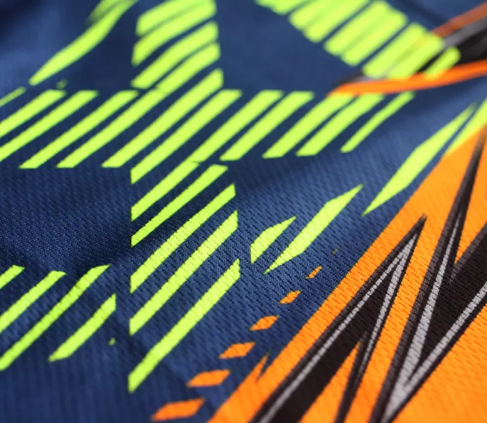 Dziecięca koszulka motocrossowa XRC MX Pablo blue/orange rozmiar 3Y-4Y