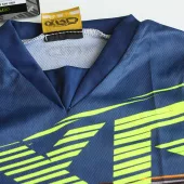 Dziecięca koszulka motocrossowa XRC MX Pablo blue/orange rozmiar 3Y-4Y
