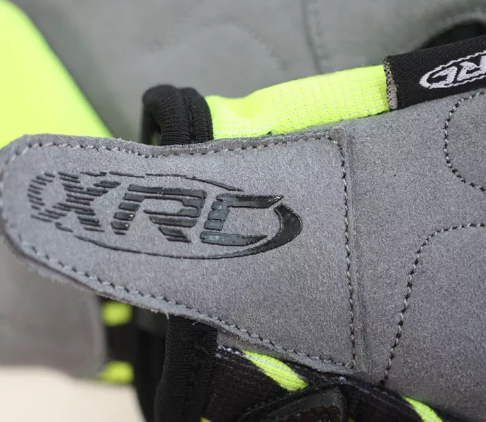 Dziecięce rękawice motocrossowe XRC MX Pablo fluo/szary rozmiar 3Y-4Y