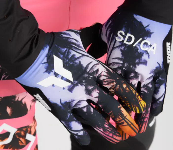 Thor 3330 - 8288 Sportmode Palms rukavice black vel.2XL