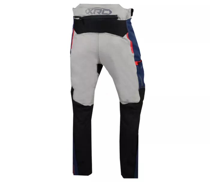 Spodnie motocyklowe XRC Winkle 2.0 WTP men adventure grey/black/blue