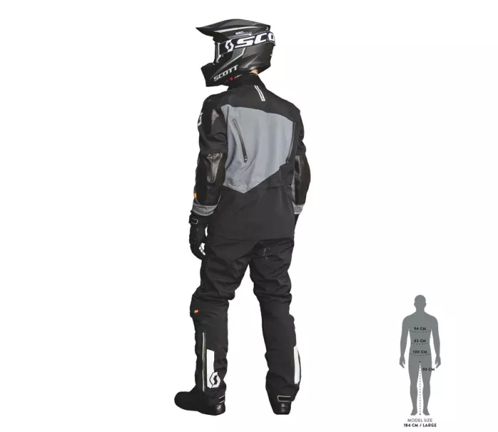 Spodnie motocyklowe męskie SCOTT Priority GTX black