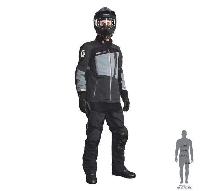 Spodnie motocyklowe męskie SCOTT Priority GTX black