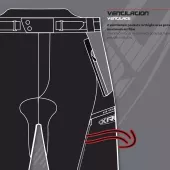 Spodnie męskie XRC Winkle 2.0 WTP adventure pale brown/black