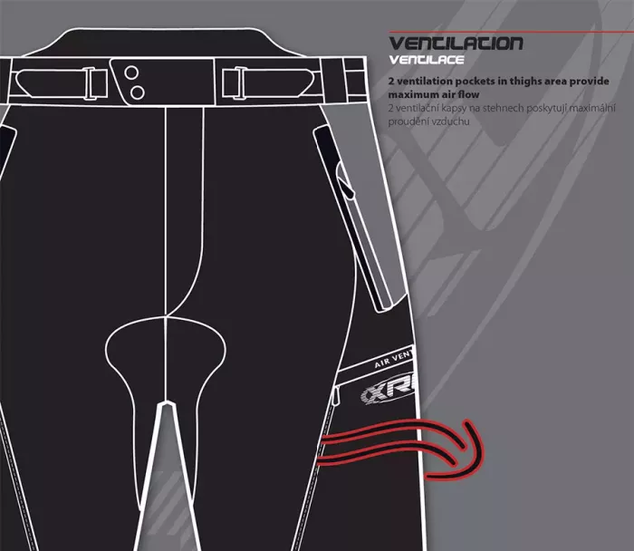 Spodnie męskie XRC Winkle 2.0 WTP adventure pale brown/black