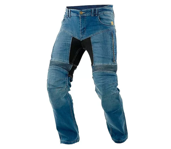 Jeansy Kevlar motocyklowe Trilobite Parado męskie niebieskie rozmiar 40