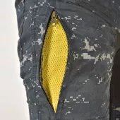 Spodnie motocyklowe Kevlar Trilobite Parado blue digi camo (rozszerzone)