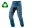 Jeansy Kevlar motocyklowe Trilobite Parado Recycled męskie niebieskie rozmiar 44