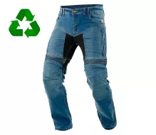 Kevlarowe jeansy motocyklowe Trilobite Parado Recycled niebieskie SLIM (rozszerzone) rozmiar 32
