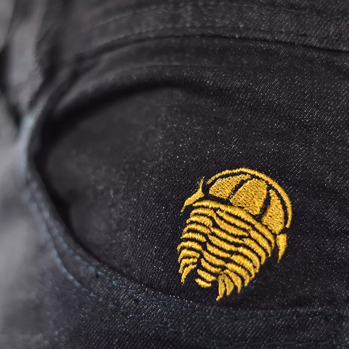 Jeansy Kevlar motocyklowe Trilobite Parado czarne SLIM (przedłużone) rozmiar 32